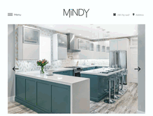 Tablet Screenshot of kitchensbymindy.com